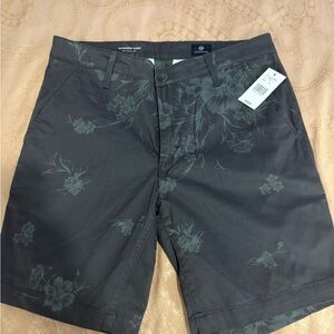 AG Floral Grey Shorts